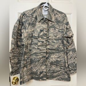 U.S Air Force  Airman Battle Womens Utility 6R Button Up Dress Coat OCP CamoDSCP